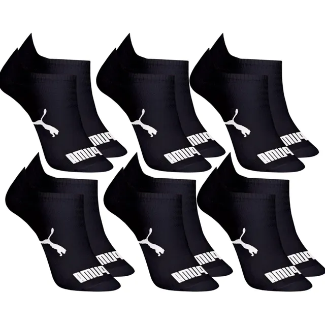 Kit 6 Pares Meias Invisível Puma Sapatilha Adulto Original