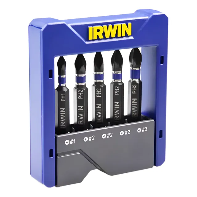 Jogo De Pontas Impacto Ph Phillips Para Parafusadeira 5 Pçs