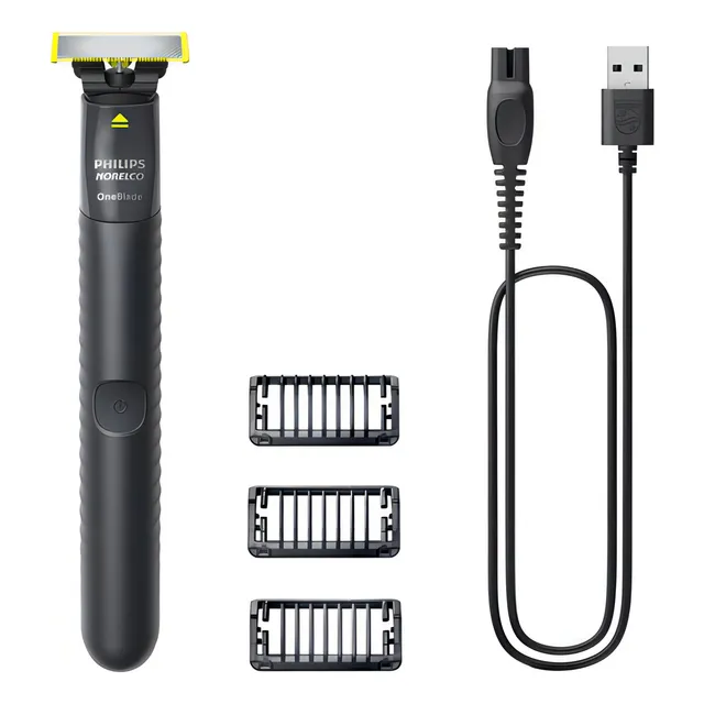 Pentes e carregadores removíveis Philips Oneblade 2 Qp1424/10 cor verde