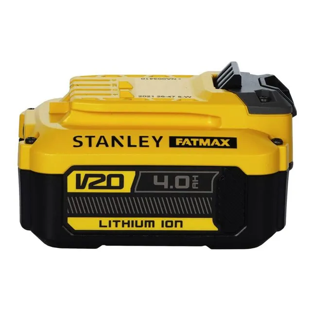 Bateria de Íon de Lítio LI-Íon 4Ah STANLEY SB204 Compatível com Ferramentas 20V
