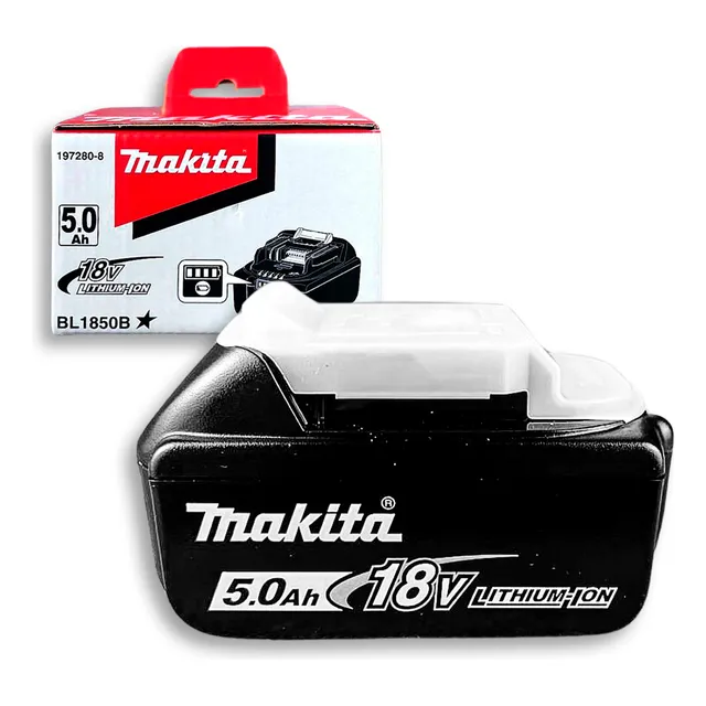 Bateria Makita De 5.0ah Li-ion 18v Lxt Profissional Bl1850b