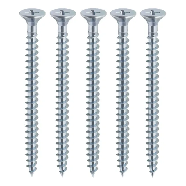 Parafuso Chipboard Cabeça Chata 5x40 Fischer 500 Un