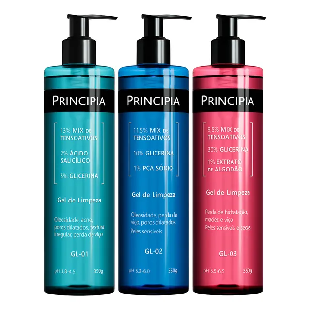 Principia Kit Trio Limpeza Facial Personalizada