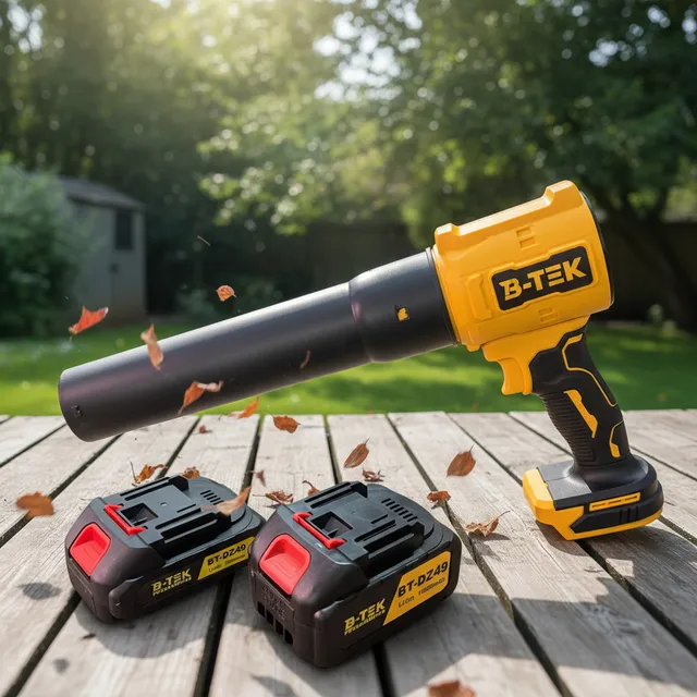 Soprador Turbo Profissional Forte Potente 2 Baterias Sem Fio Conf Imagem Bateria