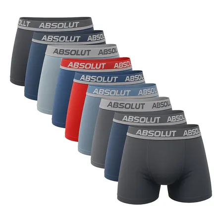 Kit 10 Cuecas Box Boxer Microfibra Original Qualidade