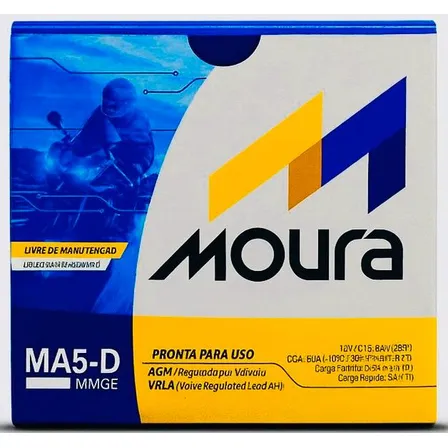 Bateria Moto Titan Fan Biz Bros Fazer 125 150 160 Mix Flex