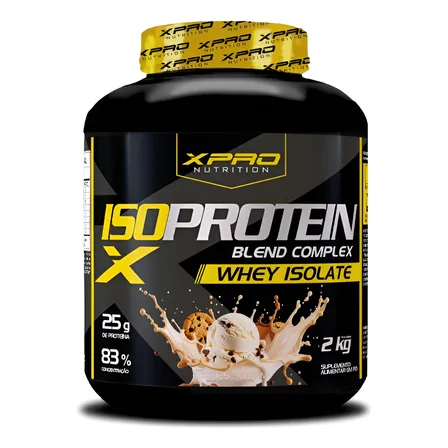 Whey Protein Isolado 25g  Blend Complex 2kg Xpro Nutrition