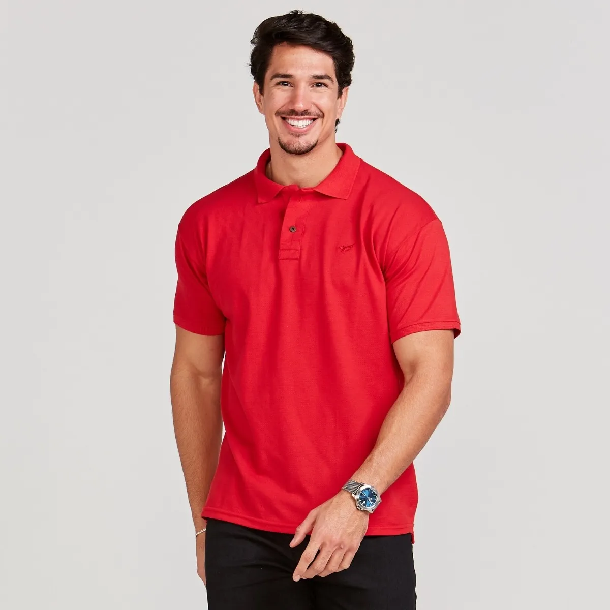 Camisas Masculinas Polo Piquet De Alta Qualidade