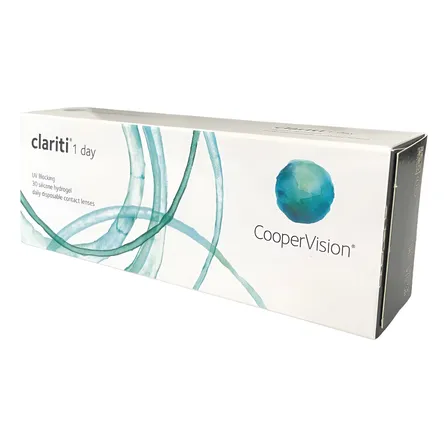 Lente De Contato Diária Clariti 1 Day Coopervision 30 Unid