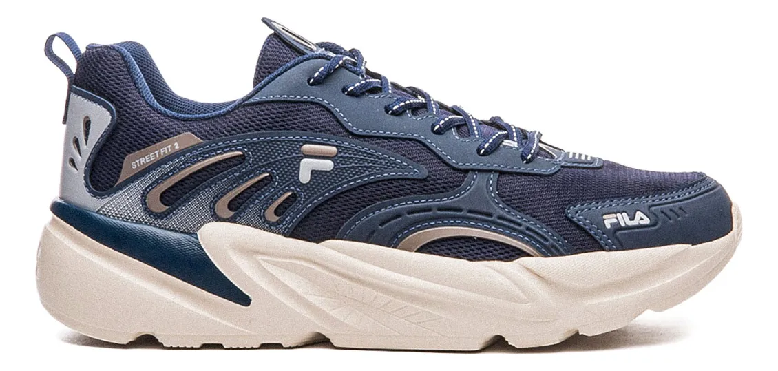 Tênis Fila Street Fit 2 Masculino Urbano Retrô Streetwear