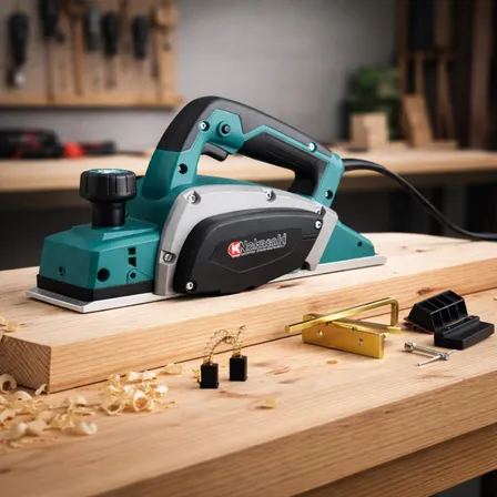 Plaina Elétrica Knakasaki Lamina Dupla 900w 16500rpm