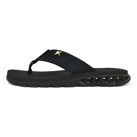 Chinelo Sandália Kenner L7 Masculino Full Preto Rakka Casual