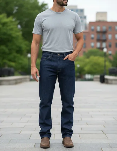 Calça Jeans Masculina Tradicinal Serviço Atacado Reforçada