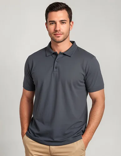 Camiseta Gola Polo Blusa Masculina Uniforme Lisa Confortável