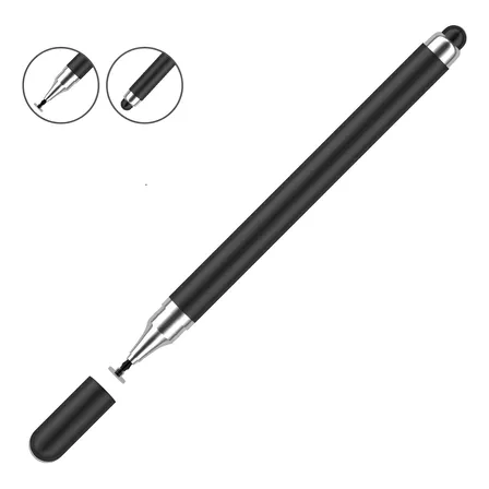 Caneta Touch Screen Stylus Universal 2 Em 1 Tablet Celular
