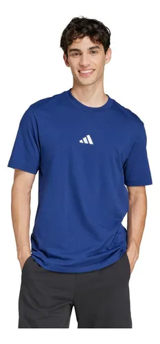 Camiseta Malha Simples Essentials Small Logo adidas