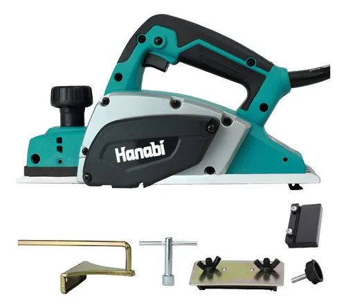 Plaina Elétrica 800w 1600rpm Marcenaria Profissional Potente