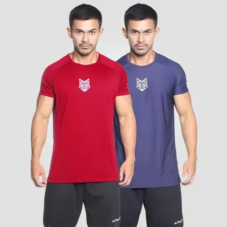 Kit 2 Camisetas Masculina Dry Alpha