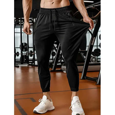 Calça Masculina Tactel Jogger Esportiva Academia Slim Treino