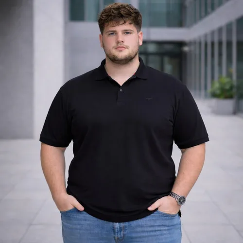 Camisa Camiseta Polo Plus Size Masculina Piquet