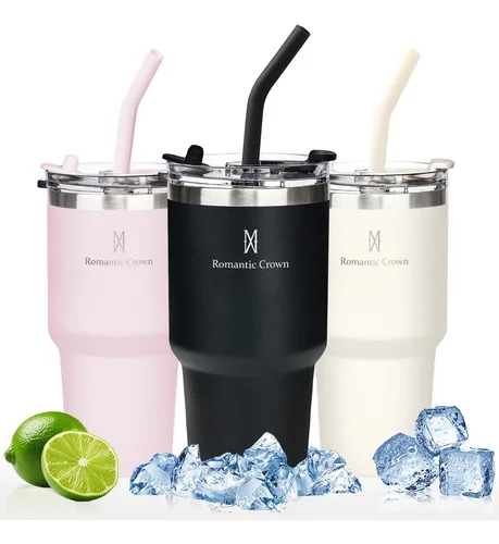 Copo Térmica 600ml Inox Anti-vazamento Para Café/chá/bebidas