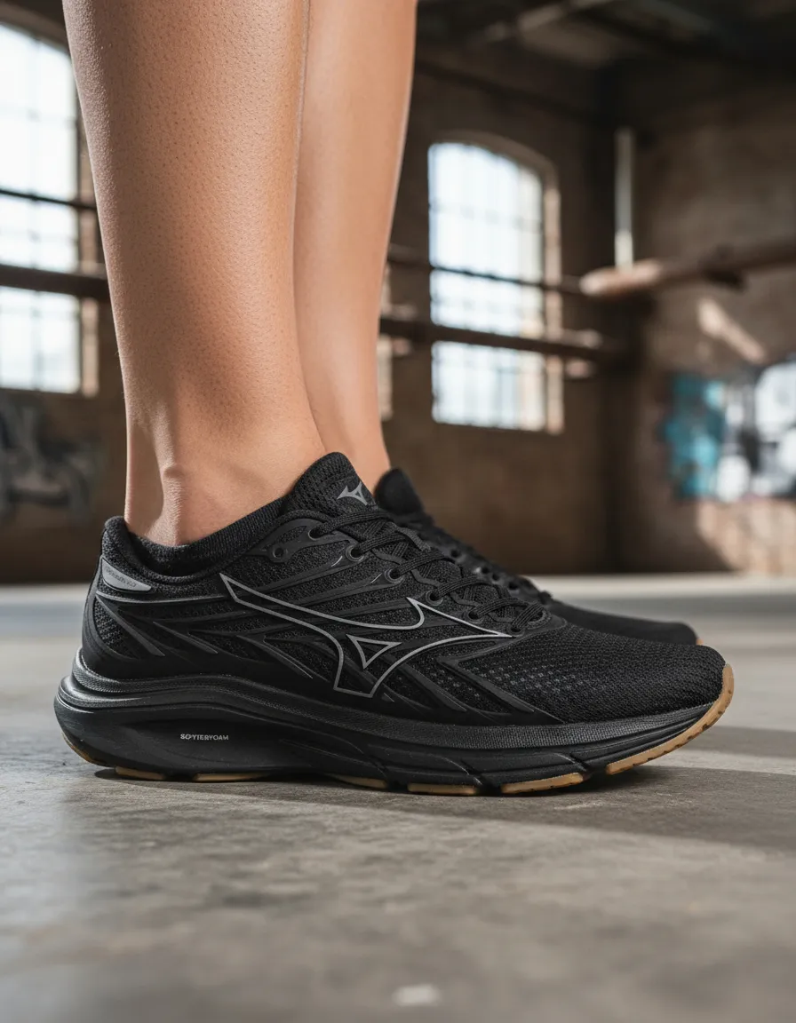 Tênis Mizuno Jet 8 - Masculino - Preto-preto