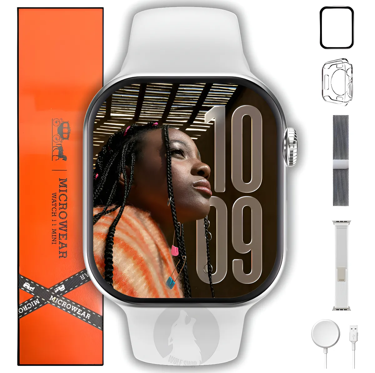 Relógio Smartwatch W11 Mini Serie 11 Whatsapp Gps Nfc 2026