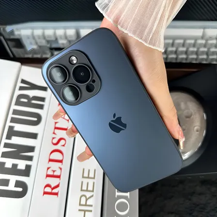 Capa Capinha Glass Para iPhone Vidro Fosco Case Premium Luxo