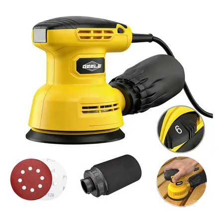 Lixadeira Orbital 5 Polegadas Madeira Lixa 600w 110/220v