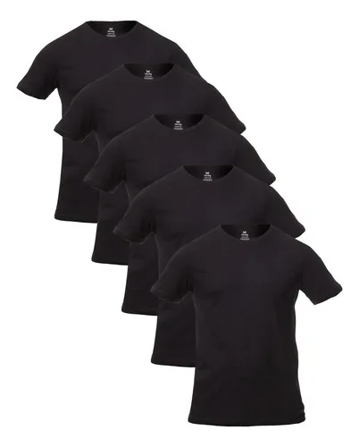 Kit Com 5 Camisetas Masculinas Básicas Slim Hering 4fv31den