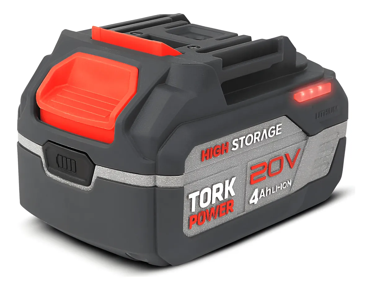 Bateria Lithium 4ah 20v Alto Desempenho 10c Ferramentas Tork