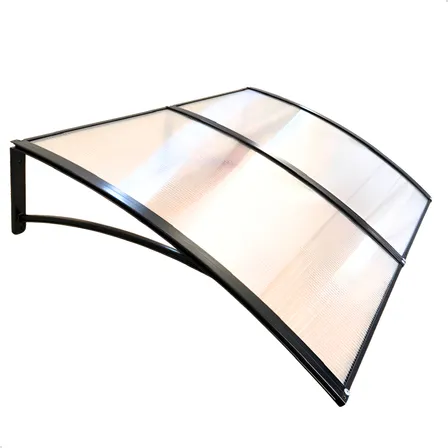 Toldo Policarbonato 1.20x70 Cm Cobertura Portas E Janelas