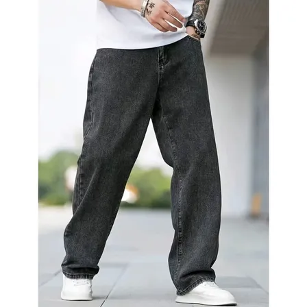 Calça Denim Baggy Masculina Balão Larga Carpenter Premium
