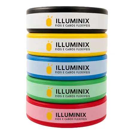 Cabo Flexivel 4mm Rolo Com 100 Metros 750v Fio Unipolar