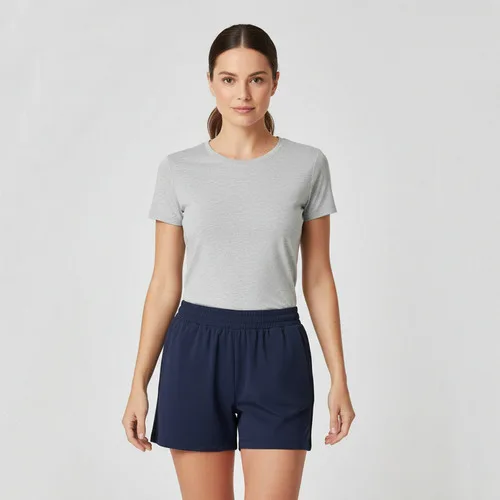 Blusa Feminina Malwee Básica Baby Look Algodão Manga Curta