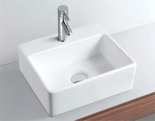 Cuba De Banheiro Louça Sobrepor Retangular Apoio 33x28 Branc