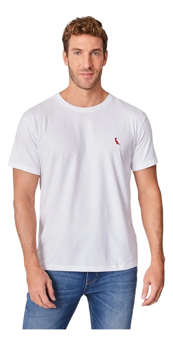 Camiseta R Brasa Pica Pau Bordado Reserva