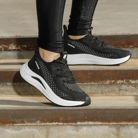 Tênis Feminino Ortopédico Caminhada Academia Corrida Treino