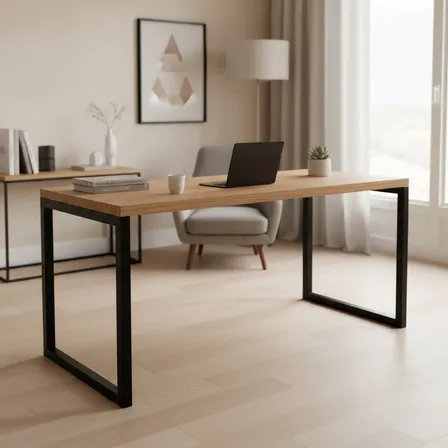 Mesa Vintage 150x60 Mdp E Ferro - Resistente