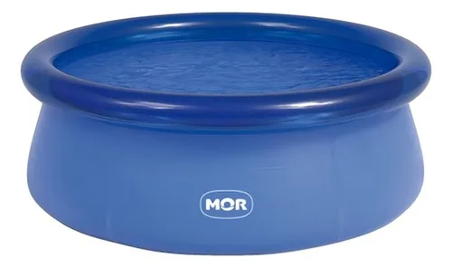 Piscina Inflável Fun Redonda 1400l Com Kit Reparo - Mor Azul