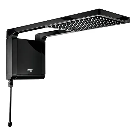 Chuveiro Elétrico De Parede Lorenzetti Acqua Ultra Storm preto 7800W 220V