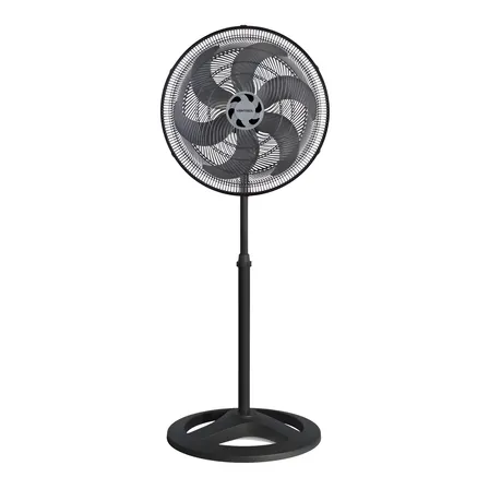 Ventilador De Coluna Turbo 6 Pás 50cm Preto Ventisol 50 Cm 60 Hz 220v Plástico