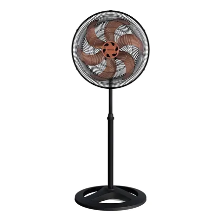 Ventilador De Coluna Ventisol Turbo 6 Pás 50cm Bronze 50 Cm 60 Hz Preto 127v Plástico