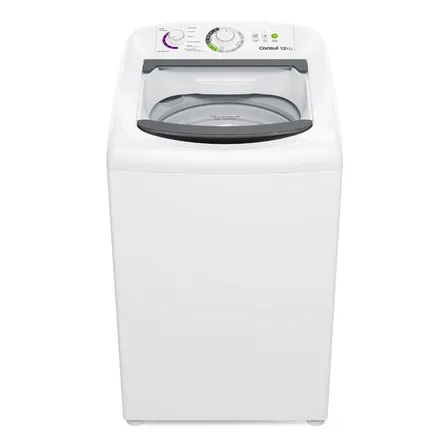 Máquina de Lavar Consul 12kg Branca com Dosagem Econômica e Ciclo Edredom