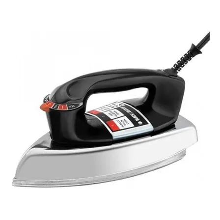 Ferro de Passar Roupa Black Decker VFA1110TM2 Com Base de Alumínio