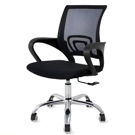 Cadeira de Escritório Zcod V101 Preta Ergonômica com Encosto Reclinável