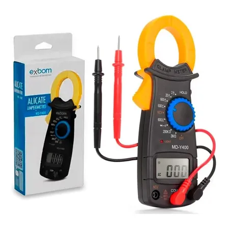 Alicate Amperimetro Exbom Md-y400