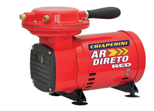 Compressor de Ar Portátil Chiaperini Ar Direto RED 0.34hp 40psi