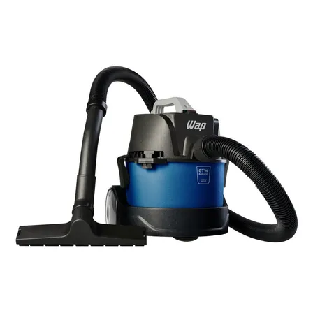 Aspirador de Pó e Água WAP GTW Bagless Potência de 1400W com Bocal de Sopro