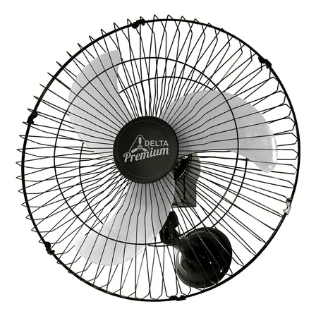 Ventilador De Parede Premium 170w Preto 60cm Ventidelta